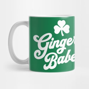 Ginger Babe Irish St Patricks Day Team Ginger Redhead Mug